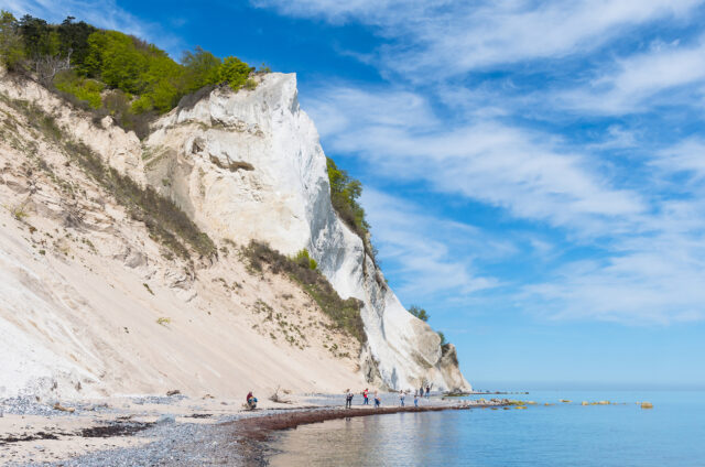 Bílé útesy Mons Klint, Mon, Dánsko