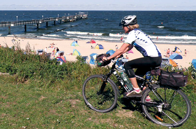 Dánsko, Rujána a Usedom na kole