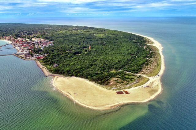 Písečná kosa, Hel, Polsko