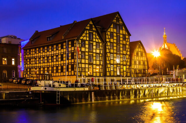 Historické sýpky, Bydhošť, Polsko