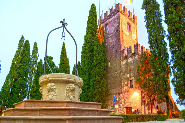 Hrad Conegliano, Veneto, Itálie