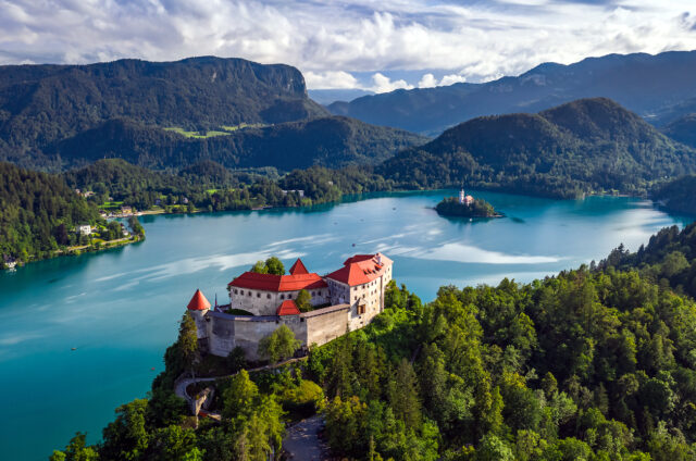 Hrad nad Bledským jezerem, Slovinsko