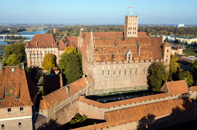 Gotický hrad Malbork, Polsko