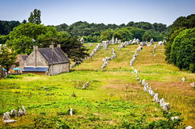 Menhirové řady, Carnac, Francie