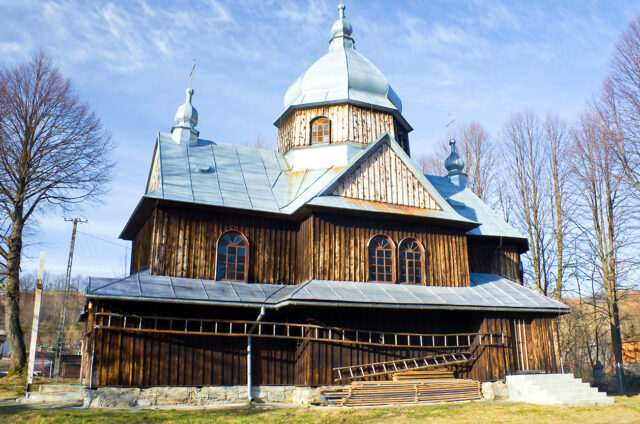 Ortodoxní kostel, Chmiel,Bieszczady