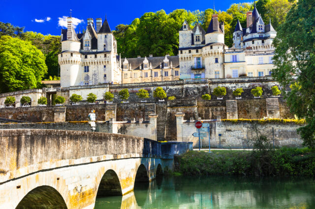 Pohádkový zámek v Ussé, Francie