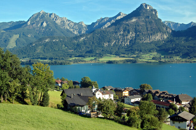 Wolfgangsee a St.Wolfgang, Rakousko