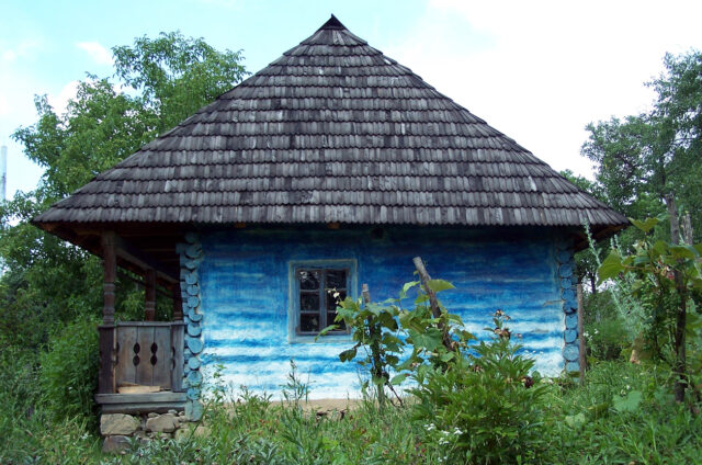 Dřevěná lidová architektura, Ukrajina