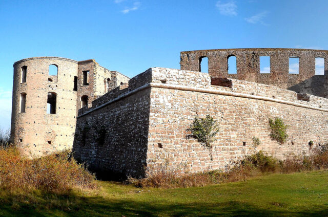 Hrad Borgholm, Švédsko