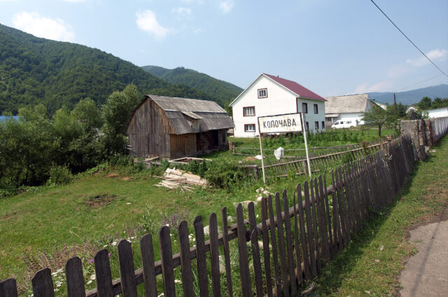Ves krajanů, Koločava, Ukrajina