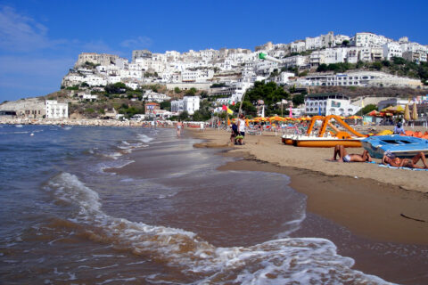 Peschici, Gargáno, Itálie