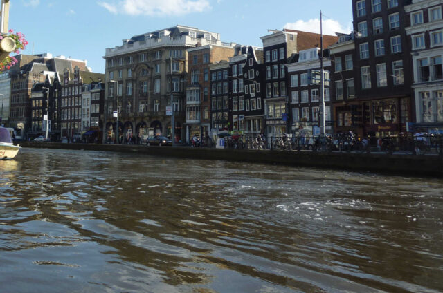 Podél kanálů, Amsterdam, Holandsko