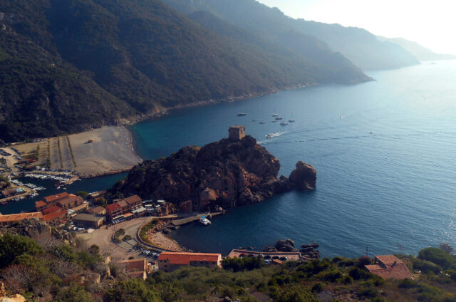 Letovisko Porto, Korsika, Francie