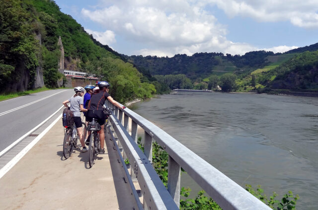 Směrem na Sant Goar, Německo