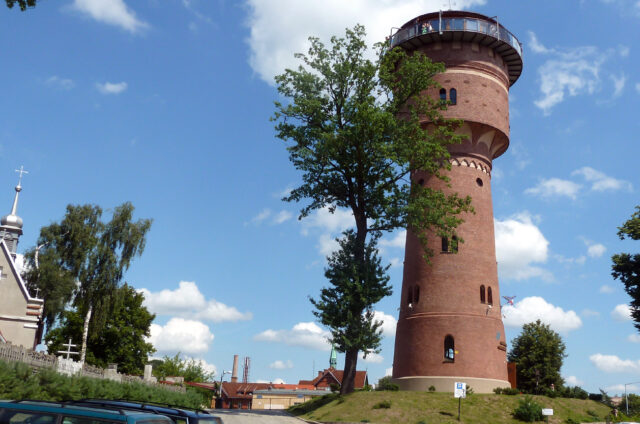 Vodárenská věž, Gizycko, Polsko