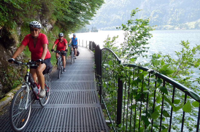 Cyklo okolo Hallstattersee, Rakousko