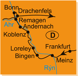 Mapa - 1211/PORÝNÍM ZA VÍNEM, HRADY A ROMANTIKOU (HOTEL)