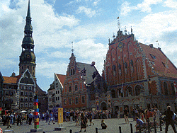 Mapa - 1401/PLÁŽE A PARKY LOTYŠSKA NA KOLE