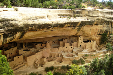 Archeologické dědictví Mesa Verde N.P., USA