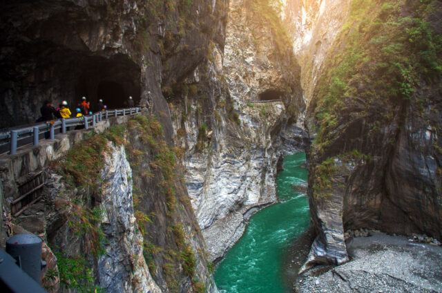 Cesta kaňonem, N.P. Taroko, Tchaj-wan