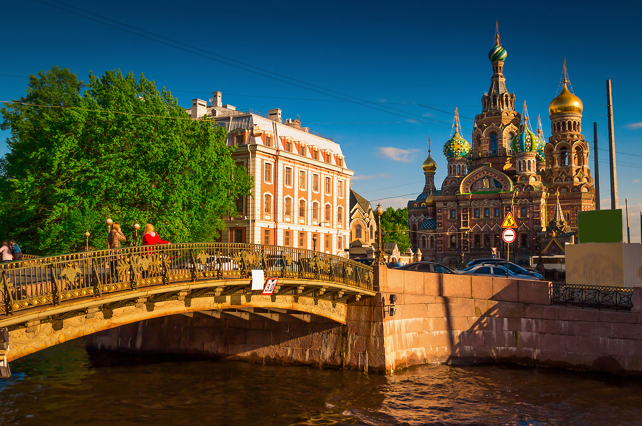 Chrám Spasitele v krvi, Petrohrad, Rusko