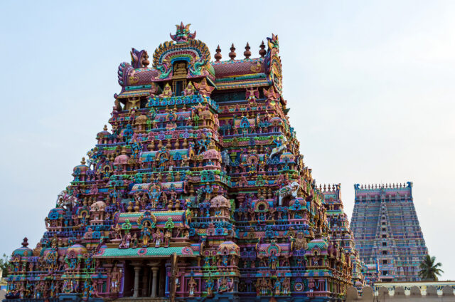 Chrámový komplex Šrírangam, Indie