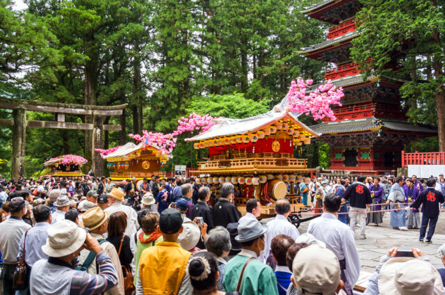Festival Sennin Gjorecu, Nikkó, Japonsko
