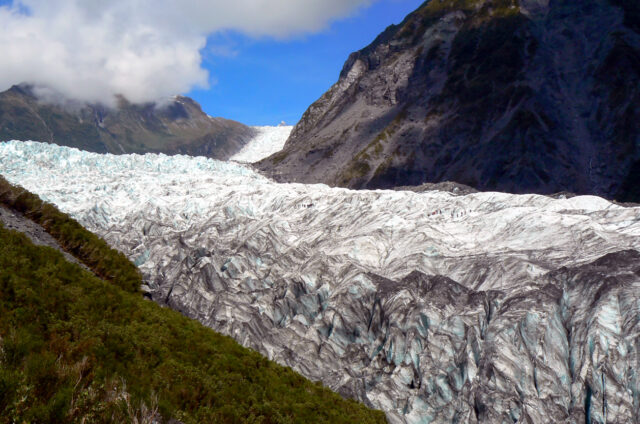 Fox Glacier, Jižní ostrov, Nový Zéland