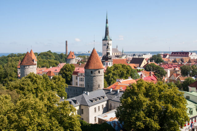 Historické centrum Tallinu s hradbami, Estonsko