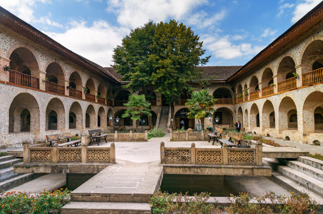 Karavanseraj, Šeki, Ázerbajdžán