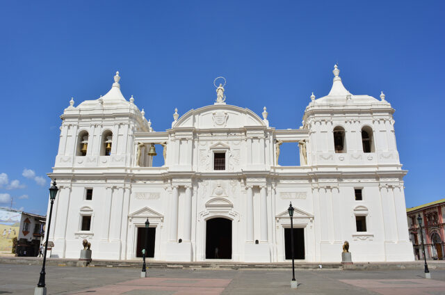 Katedrála v univerzitním Leonu, Nikaragua