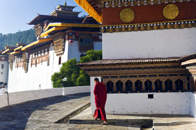 Klášter Punakha Dzong, Punakha, Bhútán
