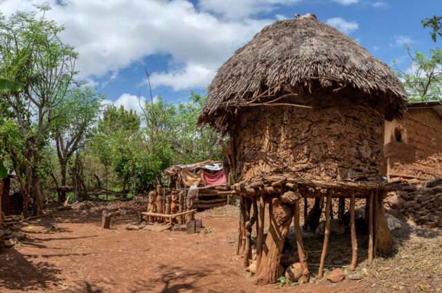 Konso (UNESCO), domorodá vesnice, Etiopie