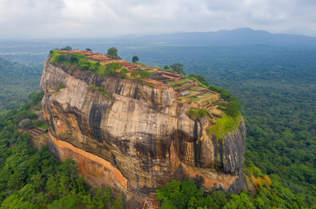 Lví skála s palácem, Sigiriya, Srí Lanka