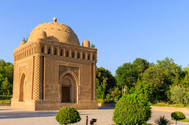 Mauzoleum Ismaila Samáního, Buchara, Uzbekistán