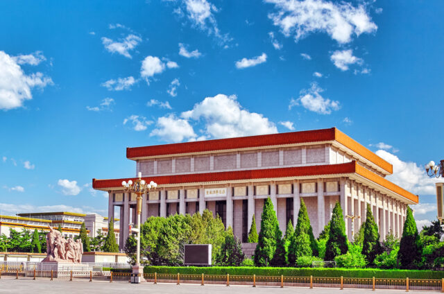 Mauzoleum Mao Ce-Tunga v Pekingu, Čína