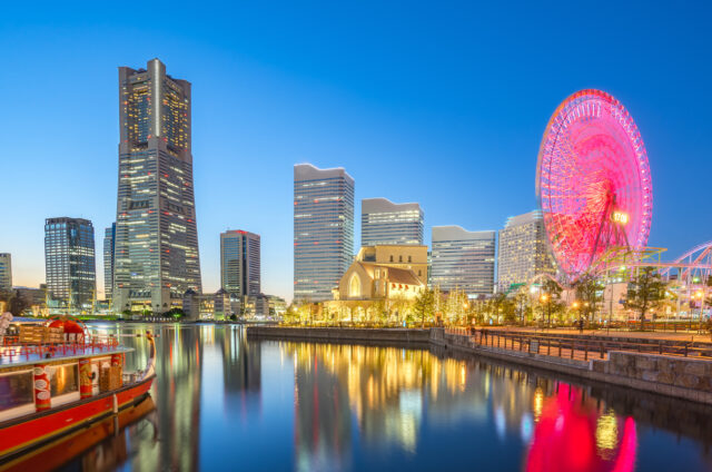 Minato Mirai, Jokohama, Japonsko