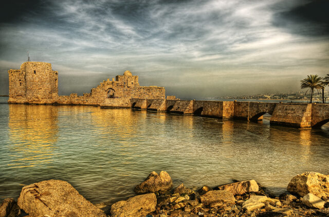 Mořský palác, Sidón, Libanon