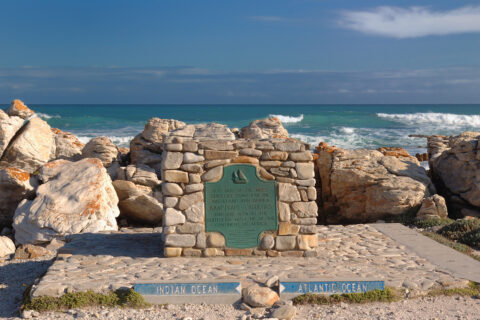 Nejjižnější bod Afriky Cape Agulhas, JAR