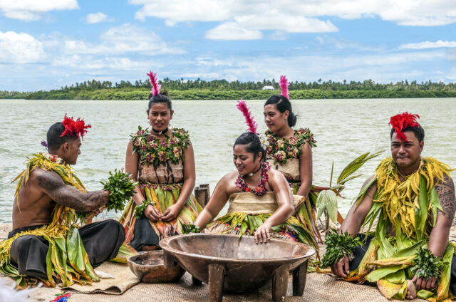 Obřad pití kavy, Niku´alofa, Tonga