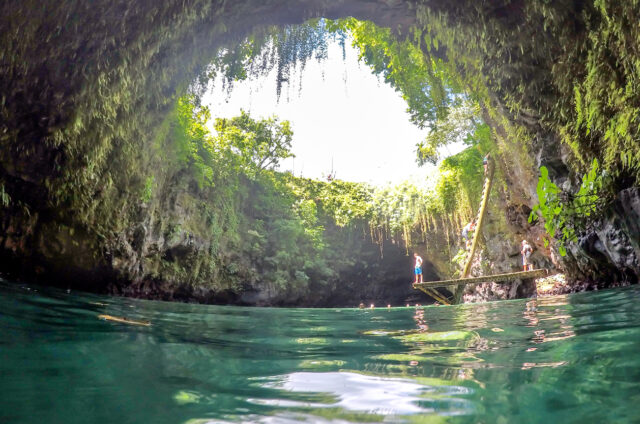 Oceánský příkop To Sua, Upolu, Samoa