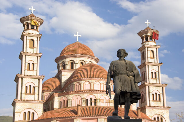 Ortodoxní kostel, Korča, Albánie