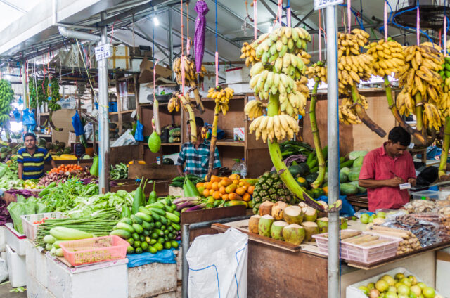 Ovocné trhy v Malé, Maledivy