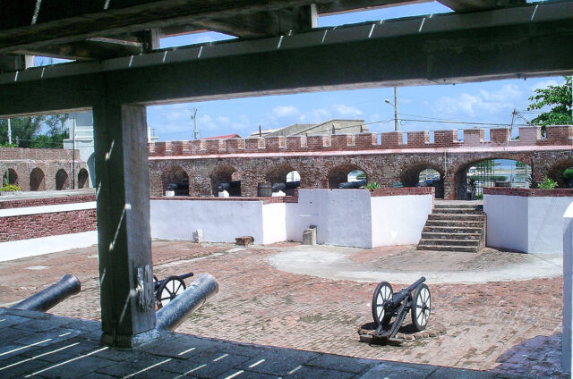Pevnost Fort Charles, Port Royal, Jamajka