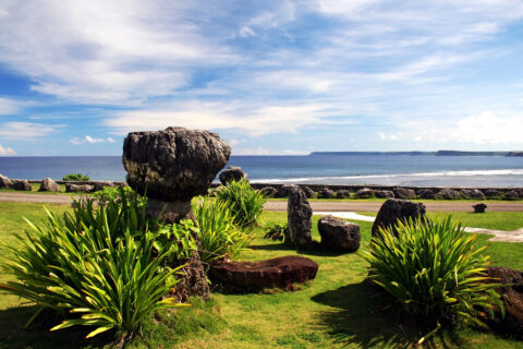 Pilíře 1500 let starých domů, Guam, Mariany