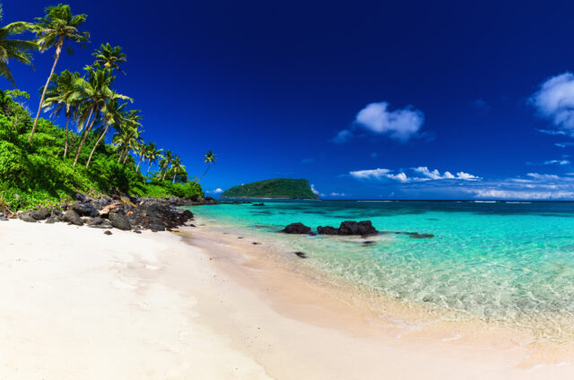 Pláž Lalomanu, Upolu, Samoa