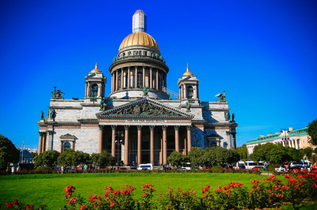 Pravoslavná Katedrála sv. Izáka, Petrohrad, Rusko