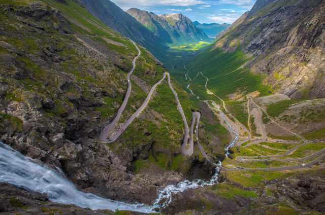 Proslulá silnice Trollstigen
