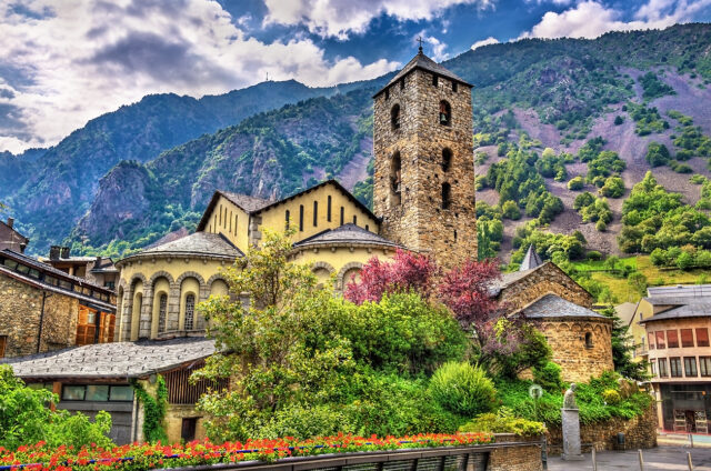 Středověký kostel Sant Esteve, Andorra