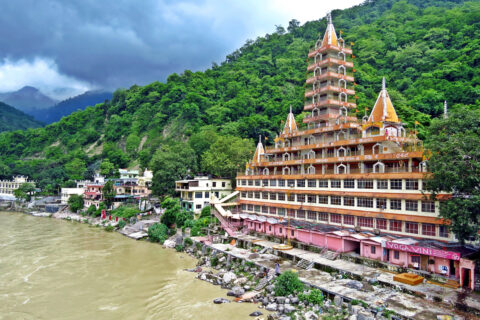 Trimbakeshwar Shiva Temple, Rišikéš, Indie